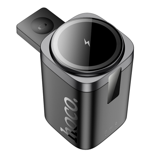 Купить Беспроводное Зарядное Устройство Hoco CQ20A EU 6-in-1 15W+1USB/2USB-C 65W Magnetic (iWatch), 4