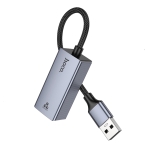 Купить Переходник Hoco UA37 USB to Ethernet adapter (1000 Mbps/1Gbit), 6