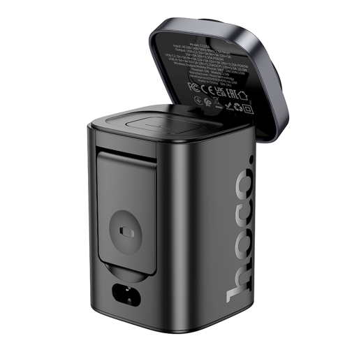 Купить Беспроводное Зарядное Устройство Hoco CQ20A EU 6-in-1 15W+1USB/2USB-C 65W Magnetic (iWatch), 6