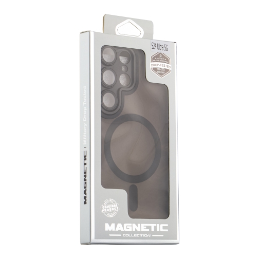 Купить Чехол TPU+PC Magnetic Matte Camera Lens with Magsafe для Samsung Galaxy S25 Ultra 5G (S938), 3