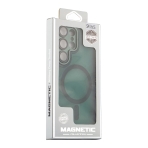 Купить Чехол TPU+PC Magnetic Matte Camera Lens with Magsafe для Samsung Galaxy S25 Ultra 5G (S938), 5