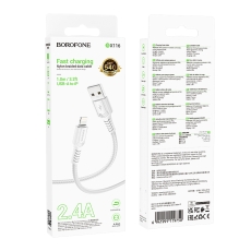 Купить USB Borofone BX116 Lightning 2.4A