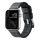 Купить Ремешок для Apple Watch Leather+Silicone 42/44/45/49 mm Black Silver