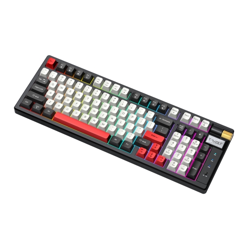 Купити Клавіатура TWolf T70 LED  Red Switch (TypeC+2.4ghz+BT), 6