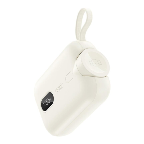 Купити Універсальна Мобільна Батарея Power Bank XO PR260 Self-watch wireless charger, Type-C cable digital fast charger 20W, 10000 mAh, 3