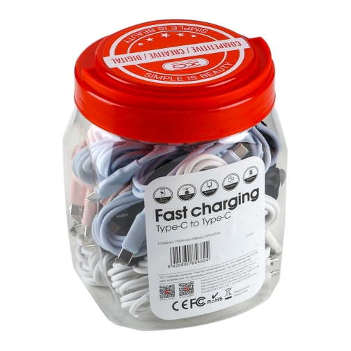 Купить USB XO-Q265B Type-C to Type-C 60W (30pcs/bottle), 3
