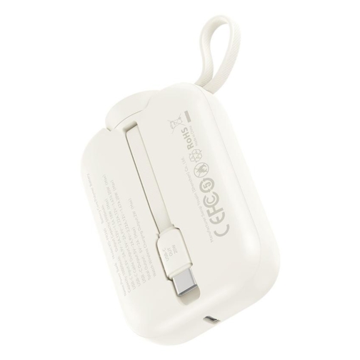 Купити Універсальна Мобільна Батарея Power Bank XO PR260 Self-watch wireless charger, Type-C cable digital fast charger 20W, 10000 mAh, 5