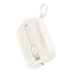 Купити Універсальна Мобільна Батарея Power Bank XO PR260 Self-watch wireless charger, Type-C cable digital fast charger 20W, 10000 mAh, 5