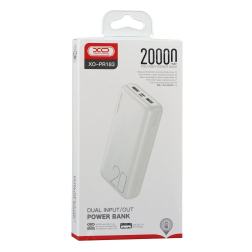 Купити Універсальна Мобільна Батарея Power Bank XO PR183 20000 mAh
