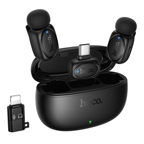 Купити Мікрофон Петличний Бездротовий Hoco L19 Graceful iP/Type-C