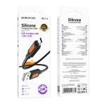 Купити Кабель USB Borofone BX114 Silicone Micro 2.4A, 3