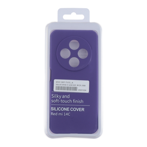 Купити Чохол Liquid Silicone (AA) Full Camera для Xiaomi Redmi 14C/Redmi A4/Poco C75, 8