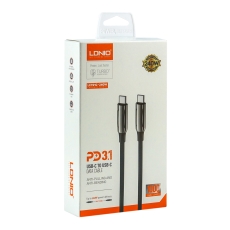 Купити Кабель USB LDNIO LC921 PD3.1/240W Type-C to Type-C Купити Кабель USB LDNIO LC921 PD3.1/240W Type-C to Type-C