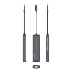 Купить USB Hub LDNIO DS-56H Type-C To PD3.0*1(100W)+HDMI*1(4K@30hz)+USB2.0*1+SD+TF, 5