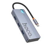 Купить USB Hub Hoco HB50 Type-C 5-in-1 (HDTV+PD+USB3.0*3)