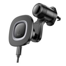 Купить Автодержатель Hoco HW30 4.5-7.0 inch Magnetic Ring Wireless 15W