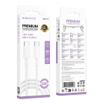 Купити Кабель USB Borofone BX117 Type-C to Type-C 60W, 2