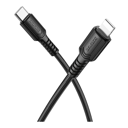 Купити Кабель USB Borofone BX116 PD27W Type-C to Lightning, 3