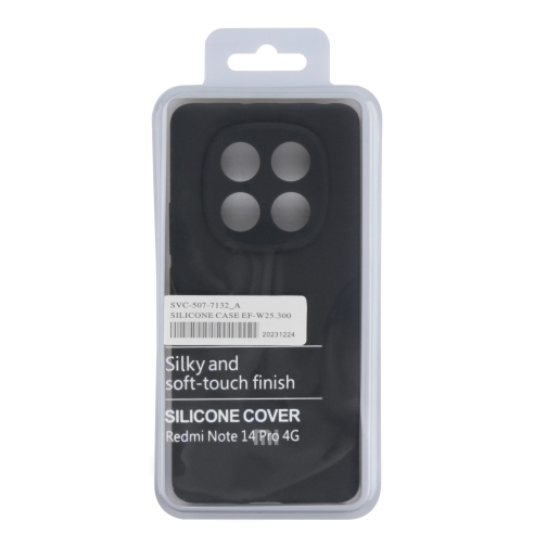 Купить Чехол Liquid Silicone (AA) Full Camera для Xiaomi Redmi Note 14 Pro 4G, 5