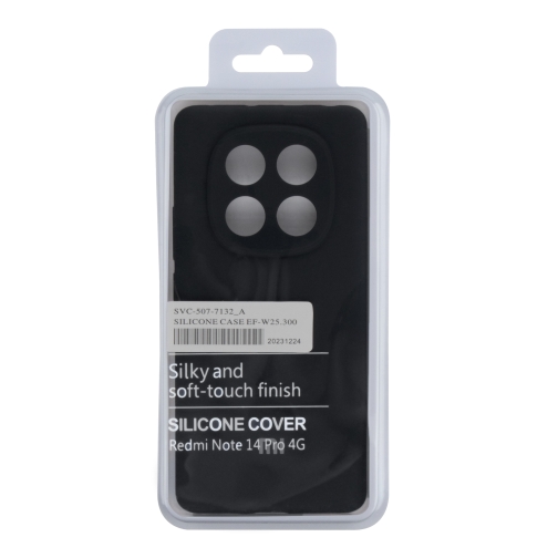 Купить Чехол Liquid Silicone (AA) Full Camera для Xiaomi Redmi Note 14 Pro 4G, 6