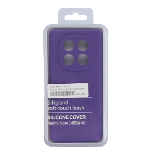 Купить Чехол Liquid Silicone (AA) Full Camera для Xiaomi Redmi Note 14 Pro 4G, 8