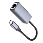 Купити Перехідник Hoco UA37 Type-C to Ethernet adapter (1000 Mbps/1Gbit), 7