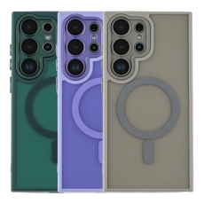 Купити Чохол TPU+PC Magnetic Matte Camera Lens with Magsafe для Samsung Galaxy S24+ 5G (S926)