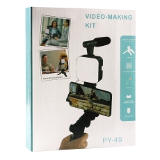 Купити Студійна LED лампа AY-49 на Прищіпці з Мікрофоном