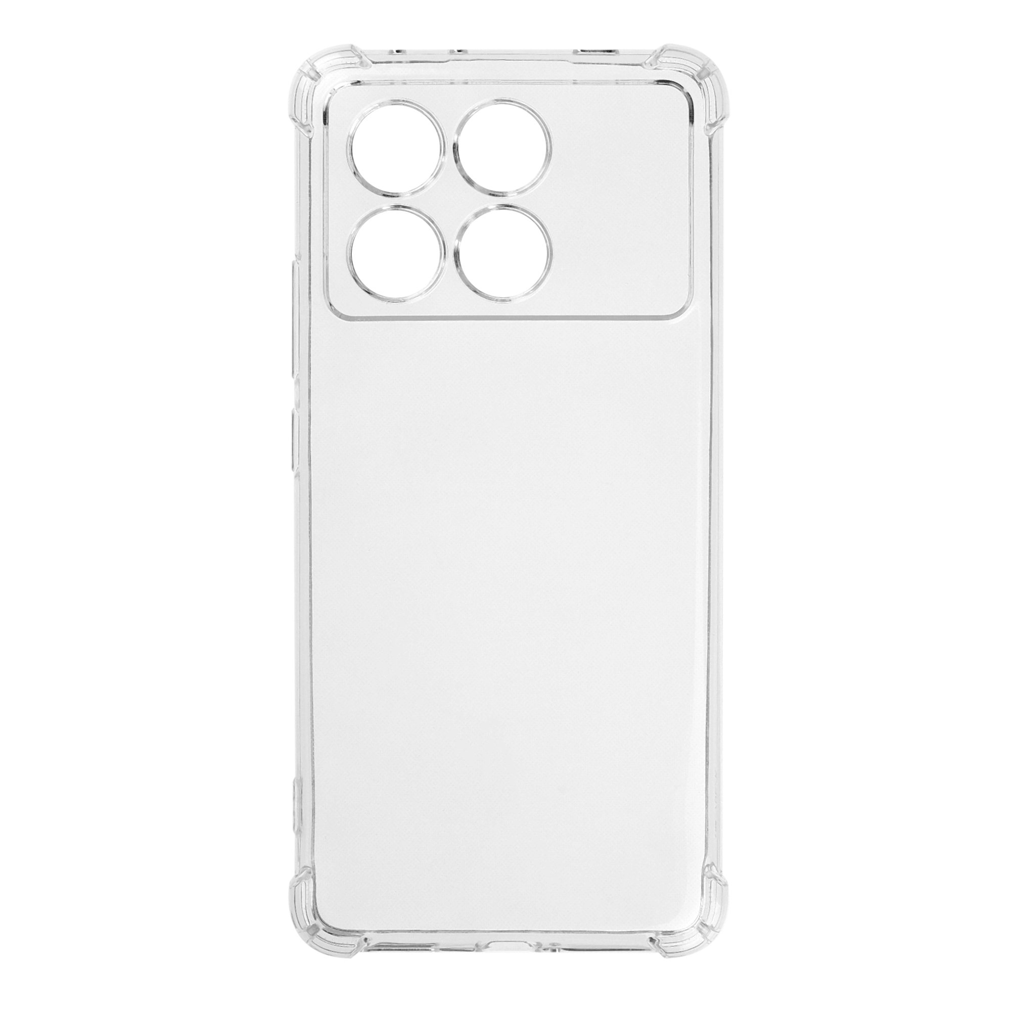 Чехол TPU Virgin Hard для Xiaomi Poco F6 Pro (Transparent)