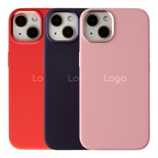 Купить Чехол Silicone Case Metal Buttons (AA) для iPhone 13