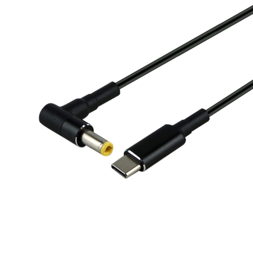 Купити Кабель Type-C to DC PD65W 5.5х2.1 мм+10 Перехідників 1.8m, 4