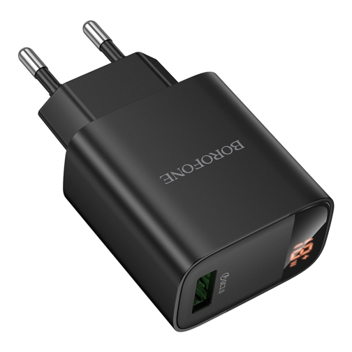 Купити Мережевий Зарядний Пристрій Borofone BA95A 1USB QC 18W Led Display, 4