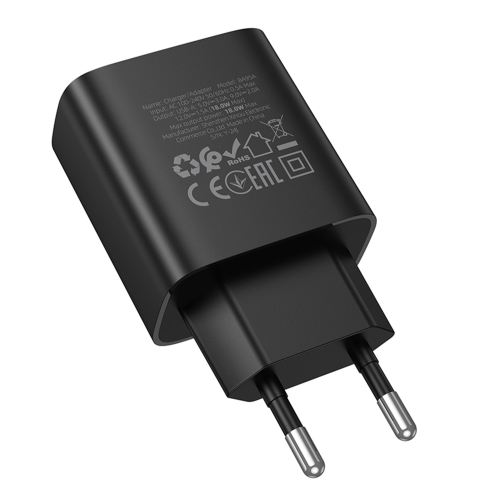 Купити Мережевий Зарядний Пристрій Borofone BA95A 1USB QC 18W Led Display, 7