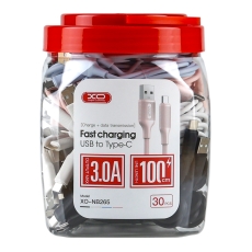 Купити Кабель USB XO-NB265 Type-C 3A (30pcs/bottle)