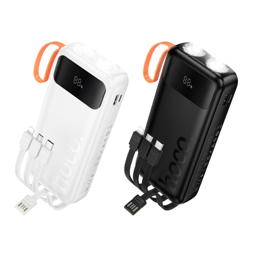 Купити Універсальна Мобільна Батарея Power Bank Hoco 151A Spirit dual lighting four-cable 20000mAh