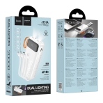Купити Універсальна Мобільна Батарея Power Bank Hoco 151A Spirit dual lighting four-cable 20000mAh, 2