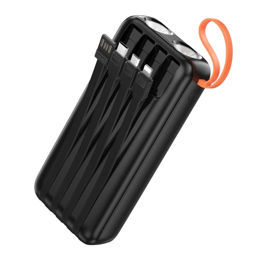 Купити Універсальна Мобільна Батарея Power Bank Hoco 151A Spirit dual lighting four-cable 20000mAh, 7