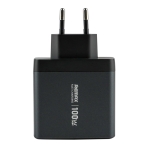 Купити Мережевий Зарядний Пристрій Remax U2-ACC100W Gan, 2