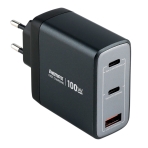 Купити Мережевий Зарядний Пристрій Remax U2-ACC100W Gan, 3