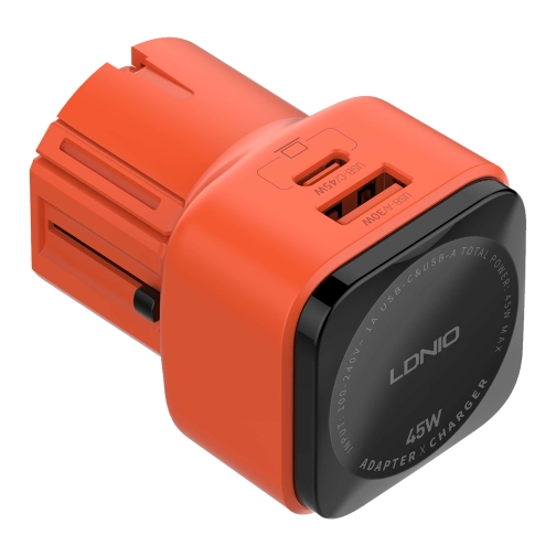 Купить Сетевое Зарядное Устройство LDNIO Q2420 GAN 45W+Type-C to Type-C, 4