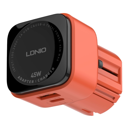 Купить Сетевое Зарядное Устройство LDNIO Q2420 GAN 45W+Type-C to Type-C, 5