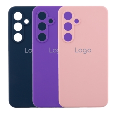 Купити Чохол Liquid Silicone (AA) Full Camera для Samsung Galaxy A35 5G (A356)