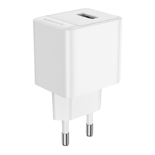 Купити Мережевий Зарядний Пристрій Borofone BAS11A 1USB 2.1A, 6