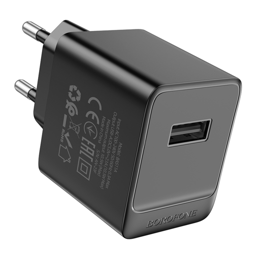 Купити Мережевий Зарядний Пристрій Borofone BAS11A 1USB 2.1A, 7