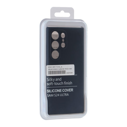 Купить Чехол Liquid Silicone (AA) Full Camera для Samsung Galaxy S24 Ultra 5G (S928), 3