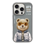 Купить Чехол TPU+PC Nimmy 3D with Metal Buttons для iPhone 16 Pro, 3