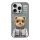 Купить Чехол TPU+PC Nimmy 3D with Metal Buttons для iPhone 16 Pro Bear Grey