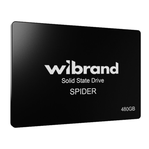 Купить SSD Диск Wibrand Spider 480GB 2.5" 7mm SATAIII Bulk, 2