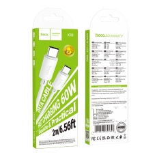 Купити Кабель USB Hoco X88 Gratified 60W Type-C to Type-C 2m
