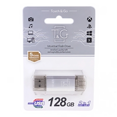 Купити USB Flash Drive 3.0 T&G 128gb USB/Type C 009